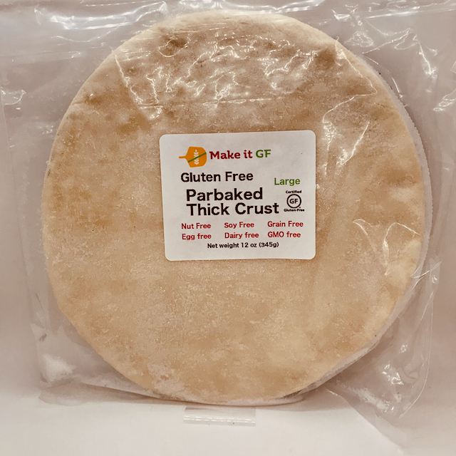 Image of parbaked crust in package